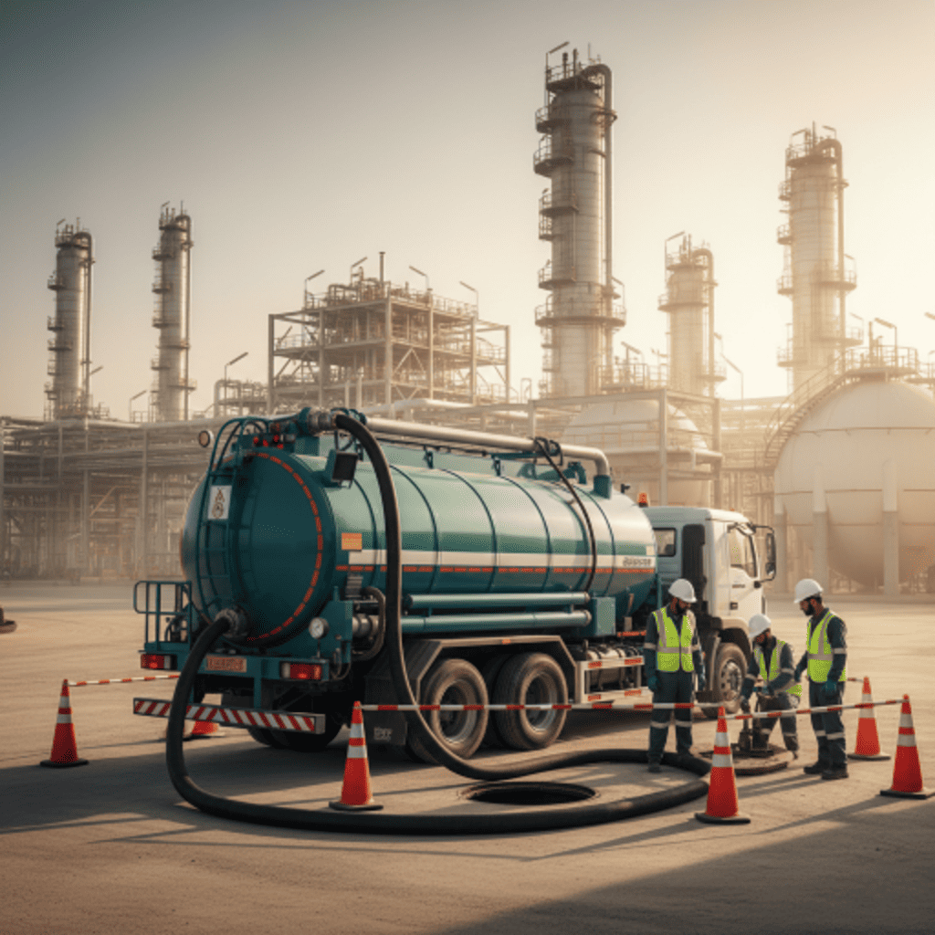 Industrial sewage project